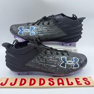 Under Armour Blur 2 MC Suede Football Cleats Black 3027978-001 Men’s Sizes